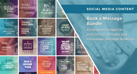 Book A Massage Bundle Healthinomics Massage Massage Business Social Media Video