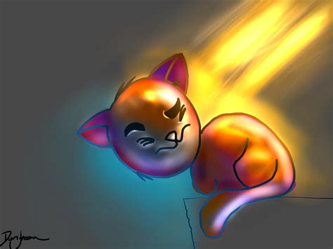 Glowing Cat Me Digital 2020 Rart