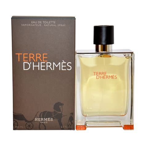 Terre d'hermès is a symbolic narrative revolving around a raw material and its metamorphosis. Hermes Terre D' by for Men - 6.7 oz EDT Spray