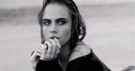 Watch Cara Delevingne Writhe Around In The Sea In Her Latest Sexy