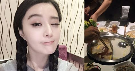 Asian E News Portal Fan Bingbing Eats Dinner In The Morning