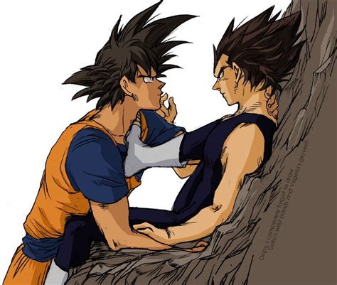 Dibujos Goku X Vegeta 2 Goku And Vegeta Goku Dragon Ball Super Art