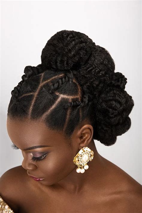 Bridal Updos For Natural Hair By Dionne Smith Natural Hair Updo