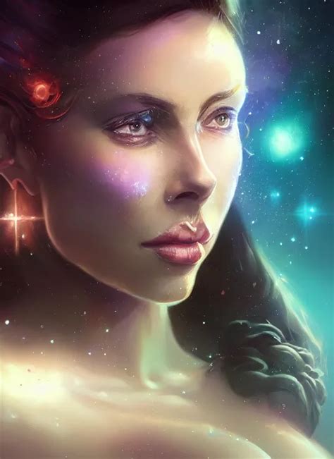 Beautiful Portrait Of Gianna Michaels Deep Space Stable Diffusion