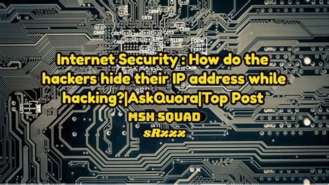 I think that franklin veaux , wrote a fairly compelling answer (as he usually does). Internet Security : How do the hackers hide their IP ...