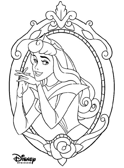 Part 5 zootopia judy hopps coloring pages. Beautiful Princess Aurora On Disney Princesses Coloring ...