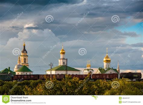 The Building S Ensemble Of The Cathedral Square In Kolomna Kremlin