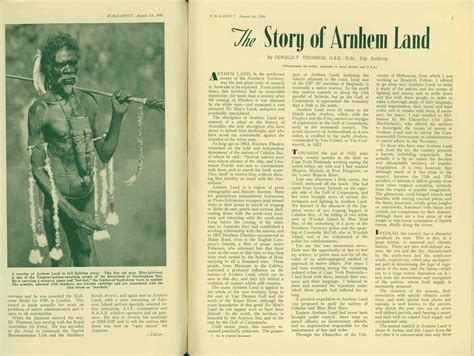 The Story Of Arnhem Land