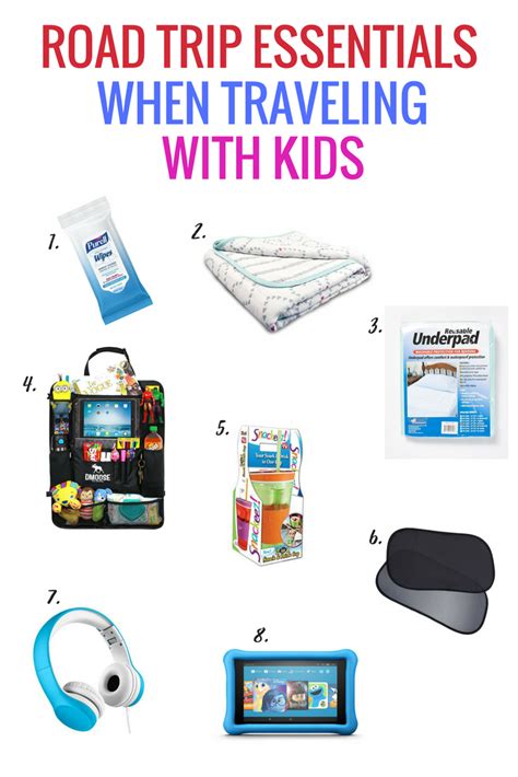 Road Trip Essentials When Traveling With Small Kids