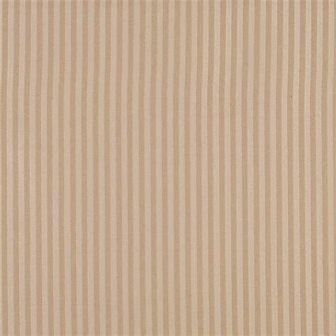 Beige And Tan Two Toned Stripe Upholstery Fabric By The Yard