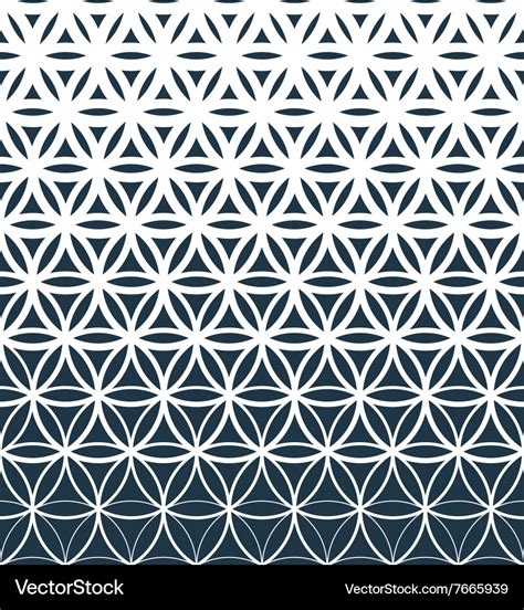 Gradient Geometric Seamless Pattern Royalty Free Vector