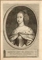 Hedwig Eleonora of Holstein-Gottorp 1636-1715 - Antique Portrait