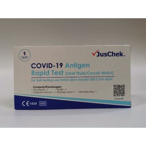 MDA APPROVED Covid 19 RTK Antigen Self Test Kit 1s Nasal Saliva