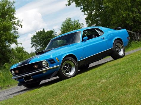 Muscle Car Madness 1970 Ford Mustang Mach 1 351 Cleveland V8 Hotrod