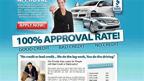 Bad Credit Car Loans Auto Financing For People With Bad Credit Youtube