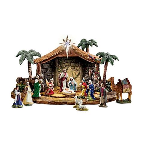 Thomas Kinkade Magnificent Blessings Nativity Collection Thomas