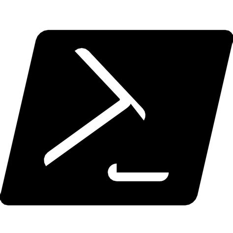 Powershell Vector Svg Icon Svg Repo