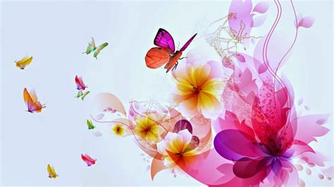 Beautiful Wallpaper Butterfly Background Download Free Mock Up