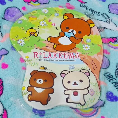 Rilakkuma Mouse Pad Oppaimousepad Alike On Carousell