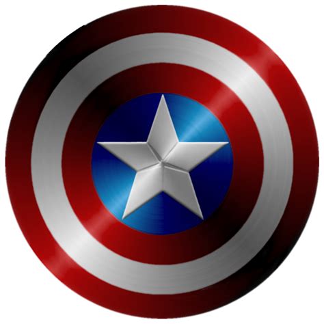 Captain America Shield Redo By Kalel7 On Deviantart Clipart Best