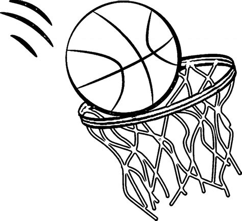 Basketball Coloring Pages Educative Printable