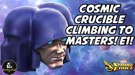 Marvel Strike Force Cosmic Crucible Climbing To Masters E YouTube