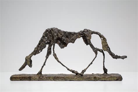 Dog 1951 Cast 1957 By Alberto Giacometti The Guggenheim Museums