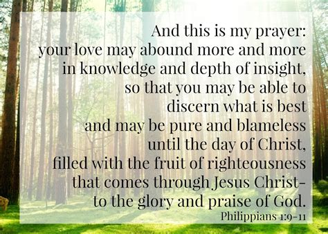 Image Result For Philippians 1 9 11 Book Of Philippians Prayers