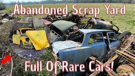 I Explore An Abandoned Scrap Yard And Found Some Rare Classic Cars Youtube
