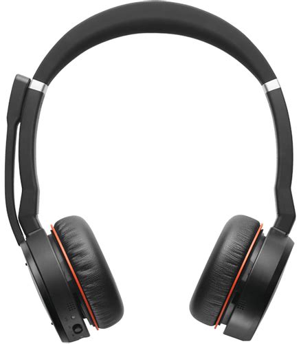 Jabra Evolve MS Wireless Stereo Headset Black With