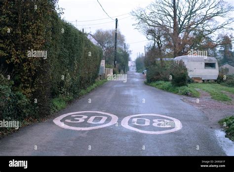 November 2019 Rural Village Speed Limits Near Stoke St Gregory