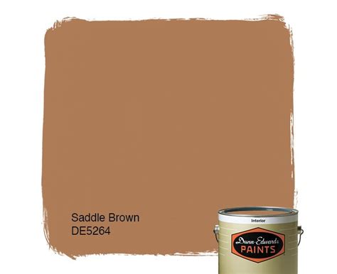 Dunn Edwards Paints Paint Color Saddle Brown De5264 Click For A Free