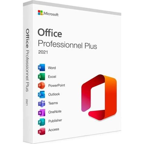 Microsoft Office 2021 Professionnel Plus Version Dématérialisé Avec