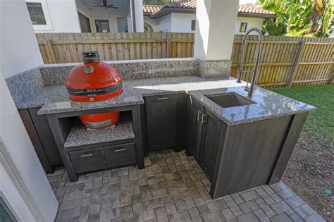 Custom Kamado Joe Outdoor Kitchen In Tampa Just Grillin Outdoor Living