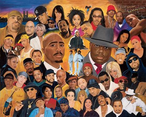 I Have A Picture Kinda Like This With 90 S Hip Hop Artists For The