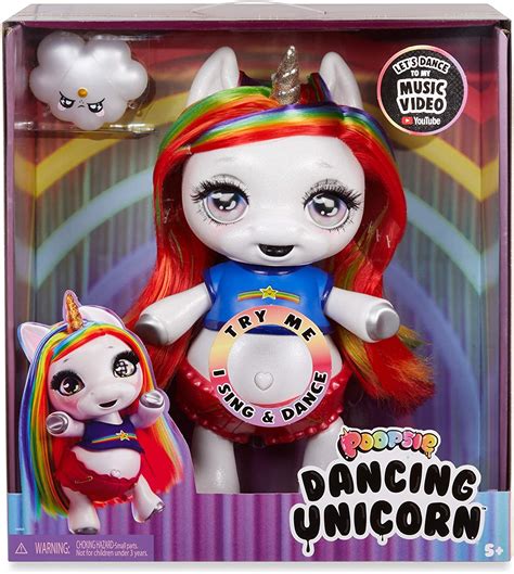 Poopsie Surprise Dancing Unicorn Rainbow Brightstar Doll