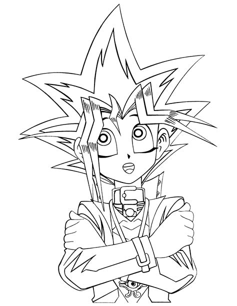 Dibujos Para Colorear Yu Gi Oh Imágenes Animadas S Y Animaciones ¡100 Gratis