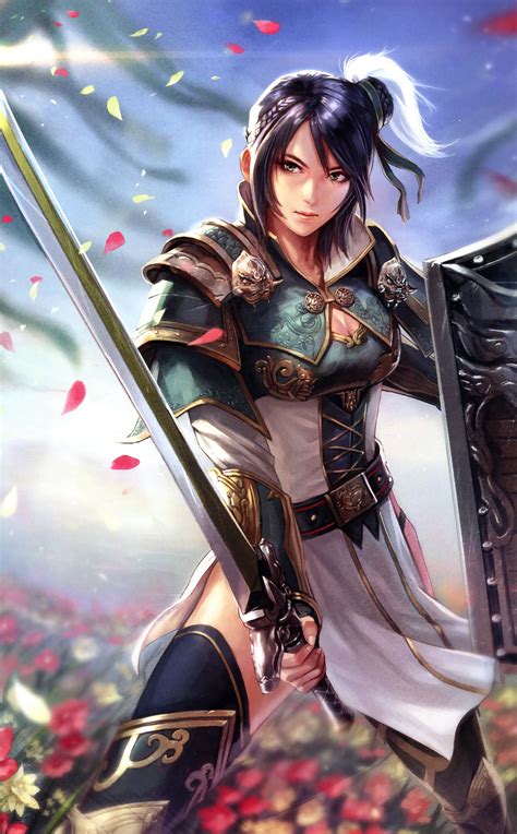 xingcai from dynasty warriors personagens de anime feminino guerreira fantasia imagens femininas