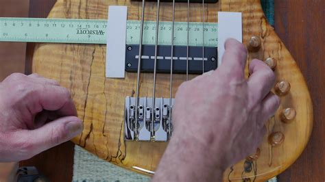 How To Measure Your String Spacing And Pickup Size Youtube