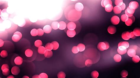 4k Pink Purple Bokeh Effect Particles Overlay Youtube
