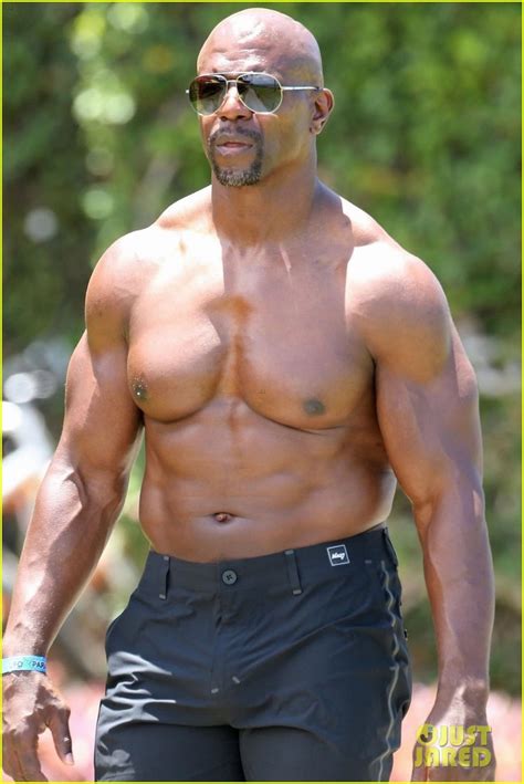 Terry Crews Shows Off Buff Body While Celebrating 50th Birthday On The