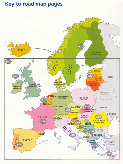 Geografska Karta Srednje Europe Karta