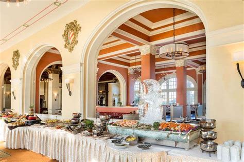 Hotel Galvez And Spa A Wyndham Grand Hotel Dining Sunday Champagne Brunch Galveston Hotels