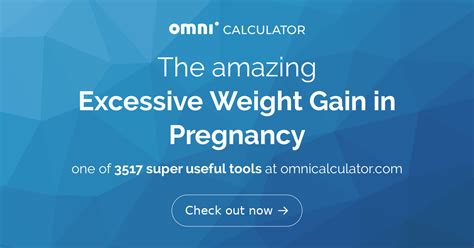 Excessive Weight Gain In Pregnancy