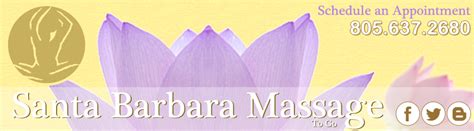 Santa Barbara Massage Santa Barbara Ca Massage Therapy To Go