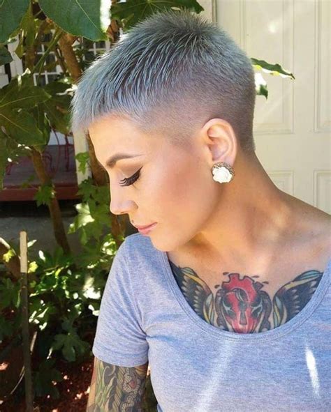 Pixie Haircut With Buzzed Nape 15 Short Haircuts Models