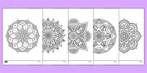 Art, colouring, mental health and wellbeing tags: Mandala Themed Mindfulness Coloring Sheets (teacher made)