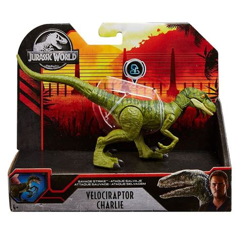 Jurassic World Savage Strike Velociraptor Charlie Toyworld