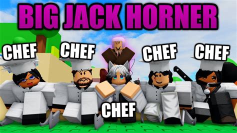 Becoming Jack Horner And His Chefs In Combat Warriors Roblox Youtube