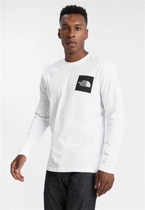 Welcome to the north face. The North Face FINE - T-shirt à manches longues - white ...